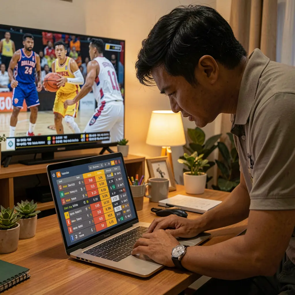 Tiwalang hostess ng casino na nakatayo sa tabi ng mesa ng roleta sa isang marangyang bulwagan ng paglalaro sa LEOJILI999, na binibigyang-diin ang premium na live na kapaligiran ng casino para sa mga manlalaro sa Pilipinas LEOJILI999 Bet – Damhin ang kasabikan ng real time na pagtaya sa basketball sa Pilipinas